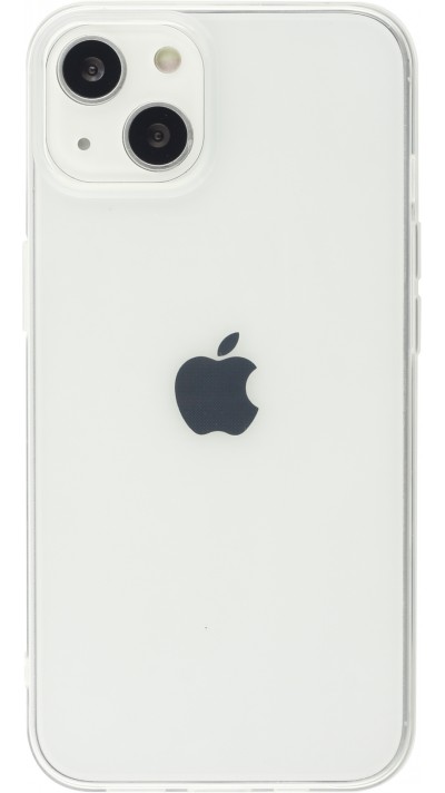 iPhone 15 Plus Case Hülle - Ultra-thin Gummi Transparent 0.8 mm Gel-Silikon Superdünn und flexibel