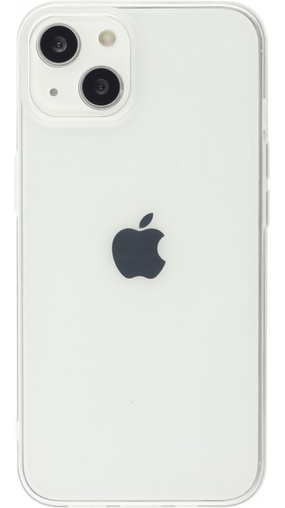 iPhone 13 Case Hülle - Ultra-thin Gummi Transparent 0.8 mm Gel-Silikon Superdünn und flexibel