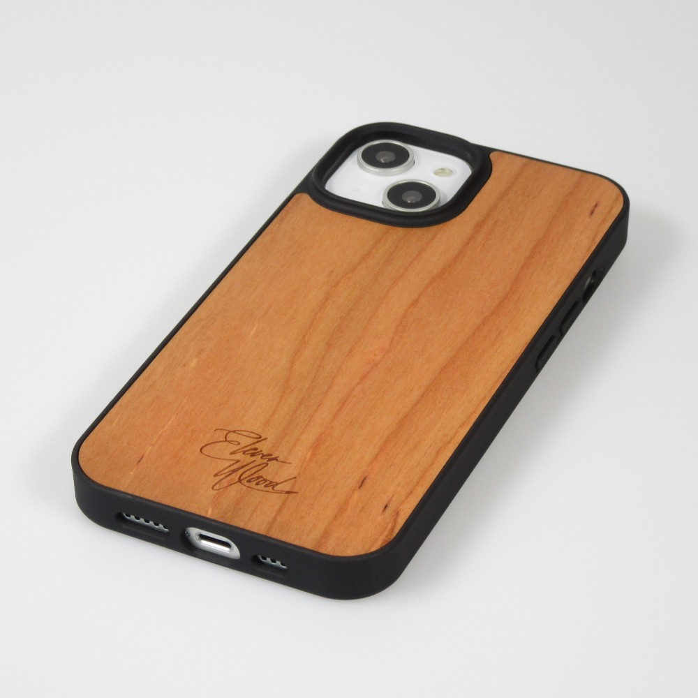 iPhone 14 Plus Case Hülle - Eleven Wood - Cherry