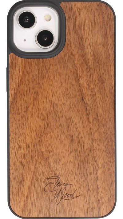 iPhone 14 Case Hülle - Eleven Wood - Walnut