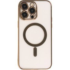 iPhone 14 Pro Max Case Hülle - Electroplate mit Magsafe - Gold