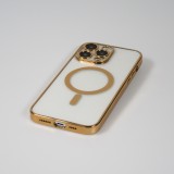 iPhone 14 Pro Max Case Hülle - Electroplate mit Magsafe - Gold