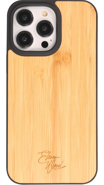 iPhone 14 Pro Max Case Hülle - Eleven Wood - Bamboo