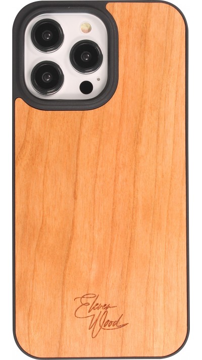 iPhone 14 Pro Case Hülle - Eleven Wood - Cherry