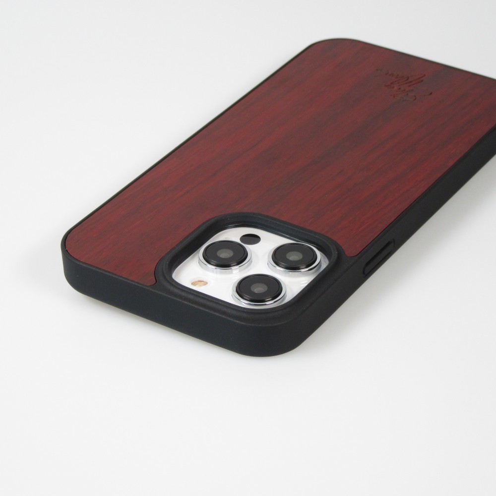 iPhone 14 Pro Case Hülle - Eleven Wood - Rosewood