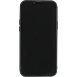 iPhone 14 Pro Max Case Hülle - Silikon Gummi Cover Haze Kartenhalter - Orange