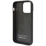 iPhone 14 Pro Case Hülle - Audi Sport echte Carbon-Fiber mit Silikonkanten