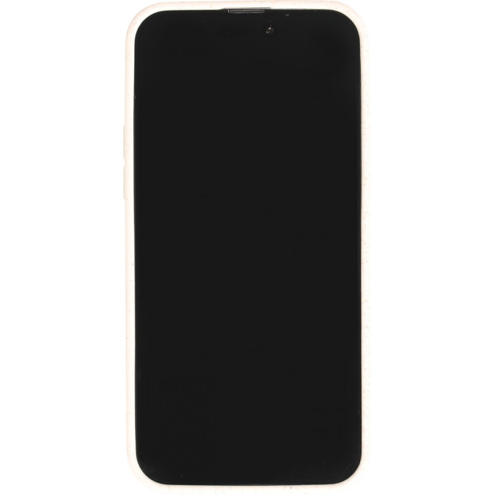 iPhone 14 Pro Max Case Hülle - Bioka Biologisch Abbaubar Eco-Friendly Kompostierbar - Seele der Schildkröte - Weiss