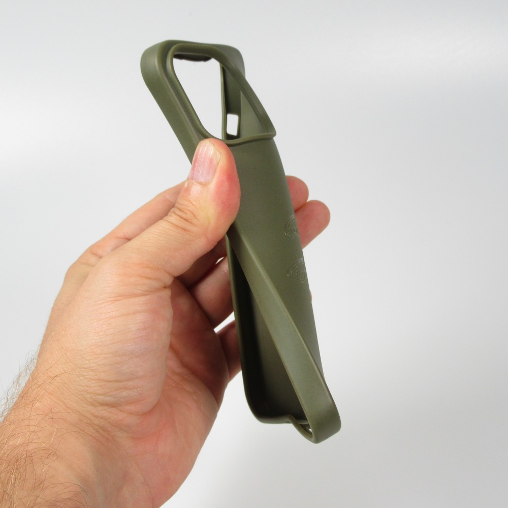 Coque iPhone 14 Pro Max - Bioka biodégradable et compostable Eco-Friendly - Esprit de la tortue - Vert foncé