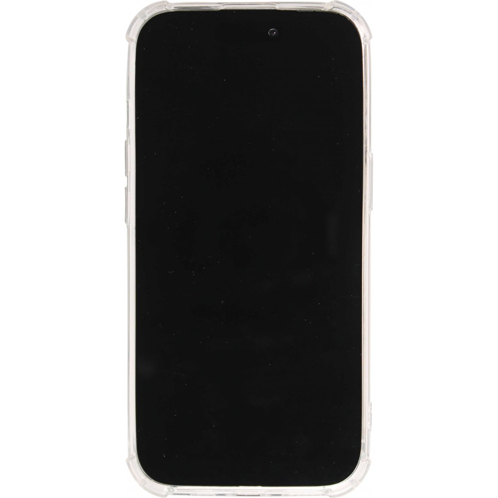 iPhone 14 Pro Max Case Hülle - Gummi Bumper Katzen Spiegel - Transparent