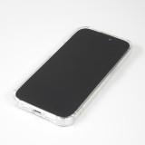 iPhone 14 Pro Max Case Hülle - Gummi Bumper Katzen Spiegel - Transparent