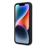 iPhone 14 Pro Max Case Hülle - Karl Lagerfeld Rue St-Guillaume Silikon Soft-Touch - Schwarz