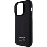 iPhone 14 Pro Case Hülle - Red Bull Racing Carbon Powerbar MagSafe - Schwarz