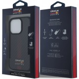 iPhone 14 Pro Case Hülle - Red Bull Racing Carbon Powerbar MagSafe - Schwarz