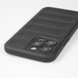iPhone 14 Pro Max Case Hülle - Robustes Silikon mit Doppelter Schutzschicht - Schwarz