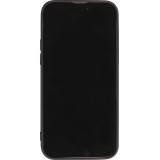iPhone 14 Pro Case Hülle - Soft Touch mit Ring - Schwarz