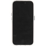 iPhone 15 Pro Max Case Hülle - Transparentes Silikon Many Hearts mit Spiegeleffekt