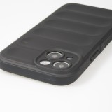 iPhone 14 Case Hülle - Robustes Silikon mit Doppelter Schutzschicht - Schwarz