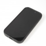 iPhone 14 Case H&uuml;lle - Gel Silikon super flexibel mit 360 Grad D&auml;mpfer - Schwarz
