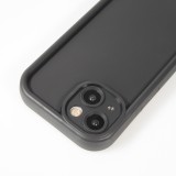 iPhone 14 Case H&uuml;lle - Gel Silikon super flexibel mit 360 Grad D&auml;mpfer - Schwarz