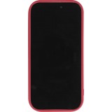 iPhone 14 Case Hülle - Gel Silikon super flexibel mit 360 Grad Dämpfer - Rot