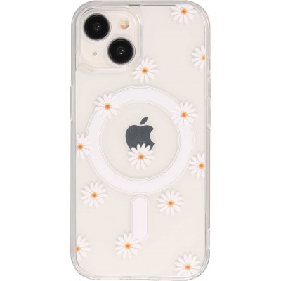 iPhone 15 Case H&uuml;lle - Gel Silikon MagSafe - Spring Vibes Flowers Nr. - 1