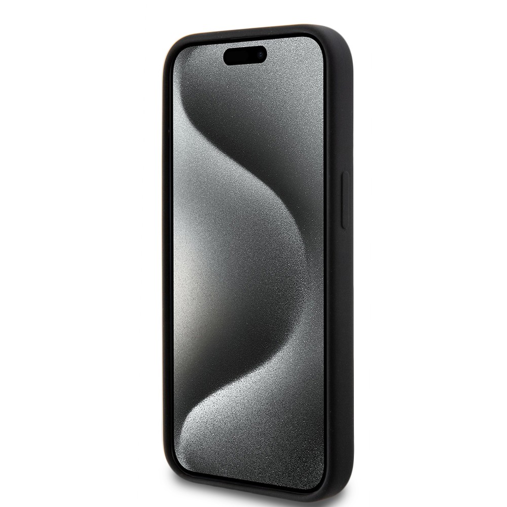 iPhone 15 Case Hülle - Hello Kitty Daydreamer Silikon Soft Touch - Schwarz