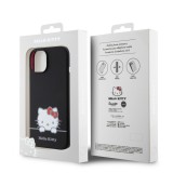 iPhone 15 Case Hülle - Hello Kitty Daydreamer Silikon Soft Touch - Schwarz
