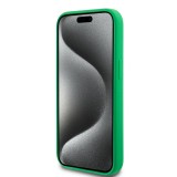 iPhone 15 Case Hülle - Lacoste Silikon Soft Touch Magsafe - Grün