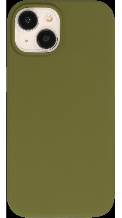 iPhone 15 Plus Case Hülle - Soft Touch - Militärgrün
