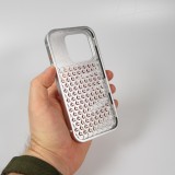 iPhone 15 Pro Max Case Hülle - Aluminium im Mac Pro Look mit Aromatherapie und Wärmeableitung - Space Grey
