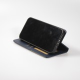 Coque iPhone 15 Pro Max - Flip Géometrique - Bleu