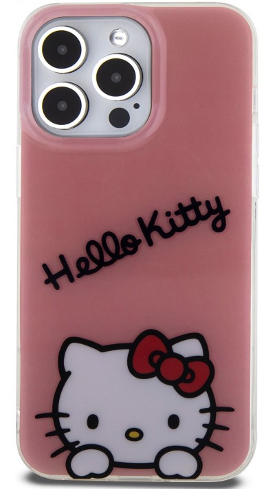 iPhone 15 Pro Case Hülle - Hello Kitty Daydreamer Lackgel - Rosa