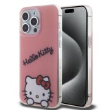 iPhone 15 Pro Case Hülle - Hello Kitty Daydreamer Lackgel - Rosa