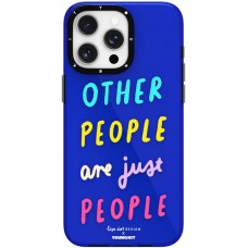 iPhone 15 Pro Case Hülle - Youngkit @LisadotDesign Positive Quotes Case Other People