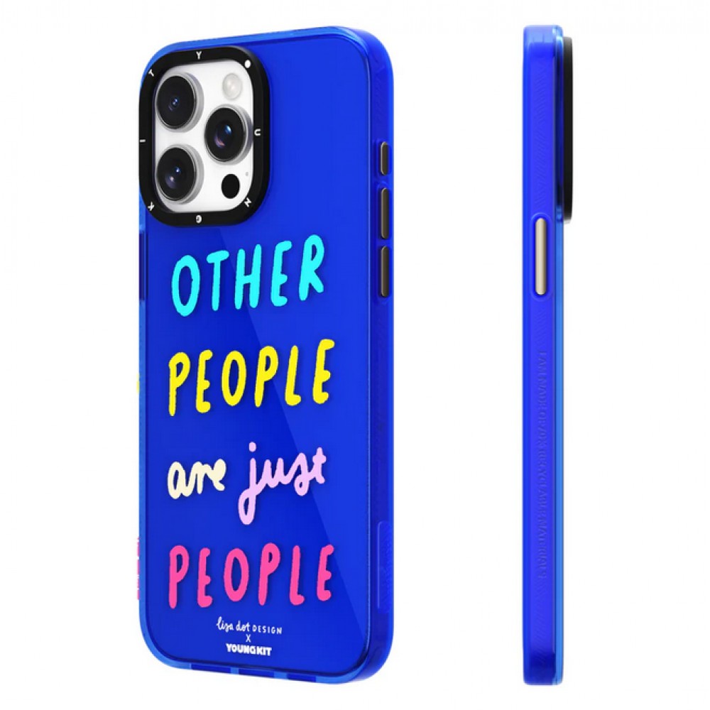 iPhone 15 Pro Case Hülle - Youngkit @LisadotDesign Positive Quotes Case Other People