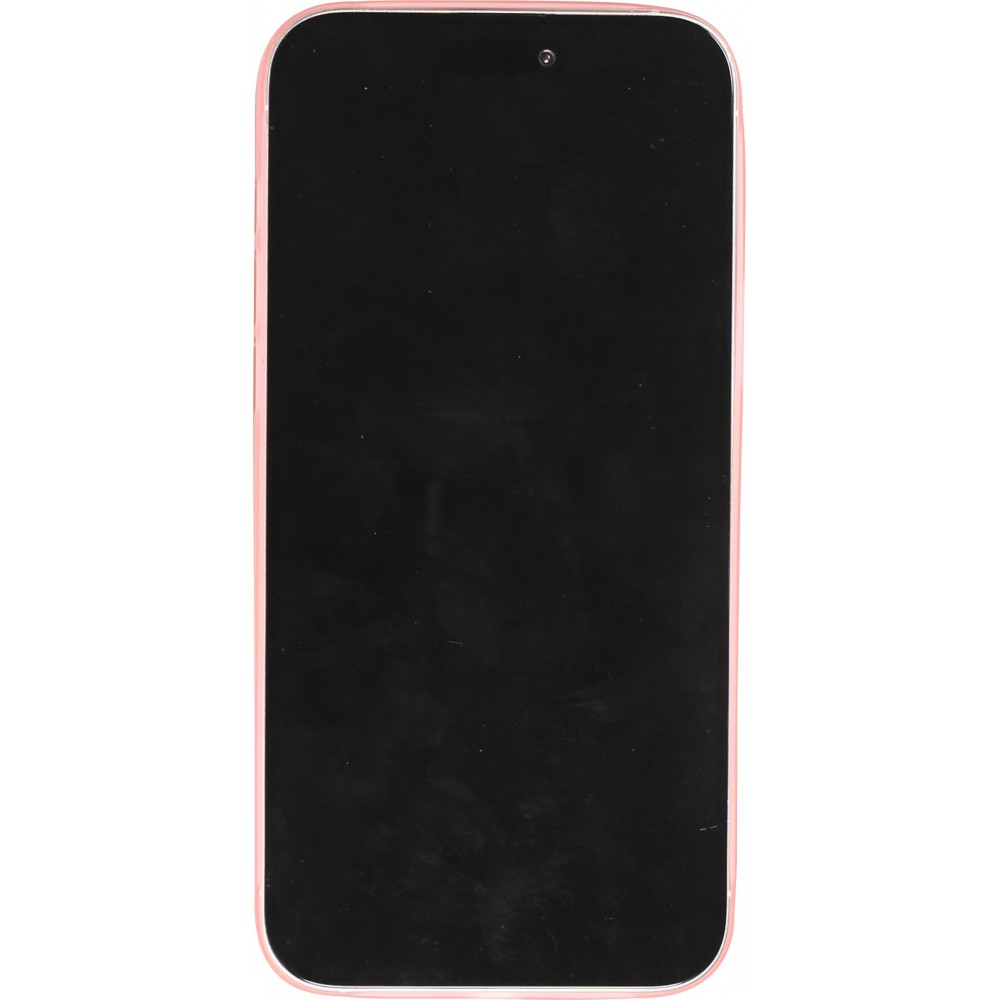 iPhone 15 Plus Case Hülle - Plastik ultra dünn semi-transparent matt - Rosa