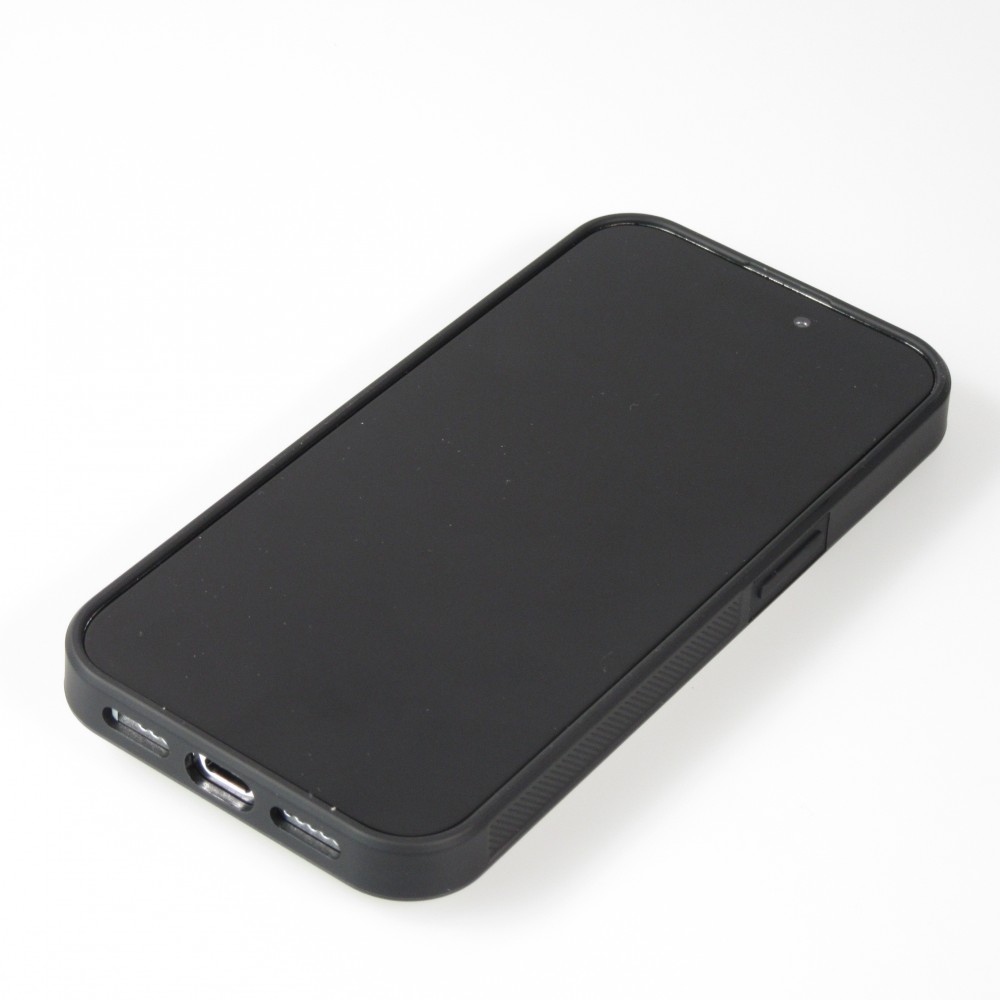 Coque iPhone 14 Pro - Silicone coussin 3D Go Left - Blanc