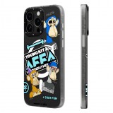 Coque iPhone 15 Pro - Youngkit Funny BoredApe (@BAYC) avec Magsafe - Noir