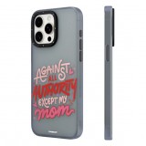 iPhone 15 Case H&uuml;lle - Youngkit @Blushing. ginger Positive Quotes Case - Schwarz