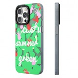 iPhone 15 Case H&uuml;lle - Youngkit Summer Fruit-Themed Case mit Magsafe - Gr&uuml;n