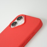 iPhone 16 Case Hülle - Bio Eco-Friendly Vegan mit Handykette Necklace - Rot