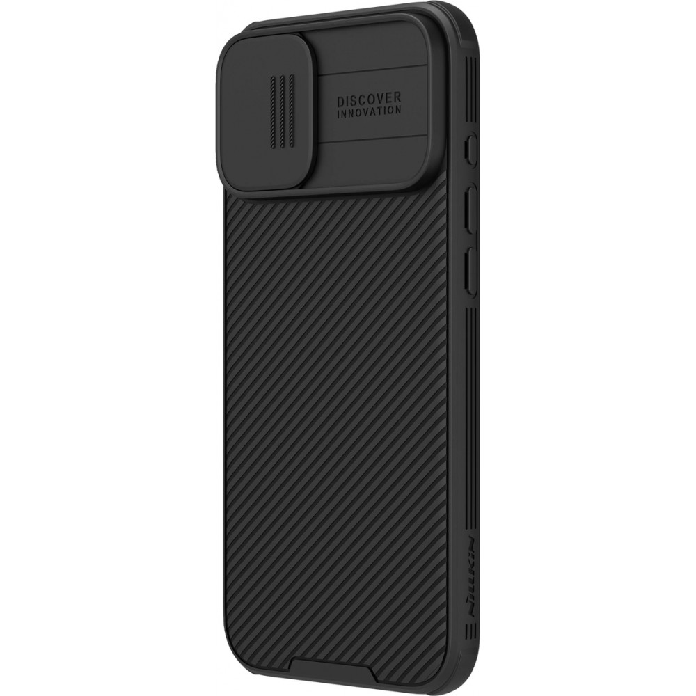 iPhone 16 Case Hülle - Nillkin CamShield Pro Magnetic Case mit MagSafe - Noir