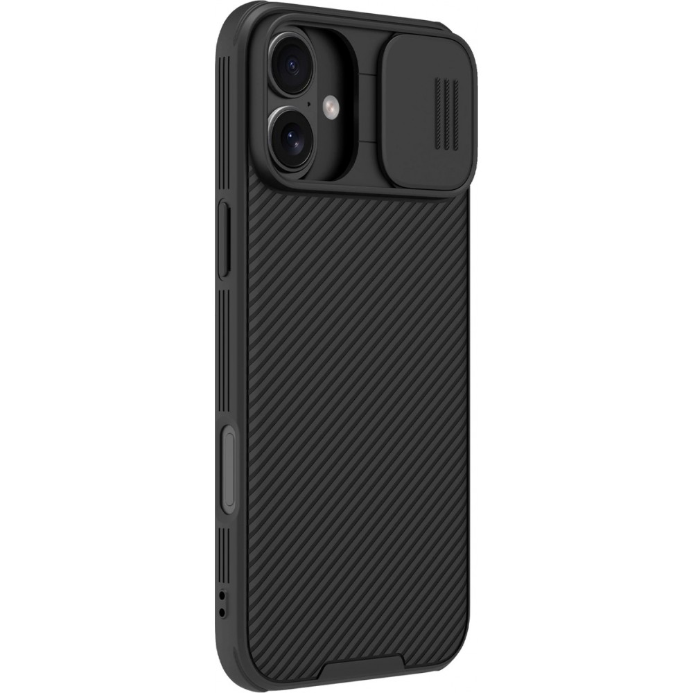 iPhone 16 Case Hülle - Nillkin CamShield Pro Magnetic Case mit MagSafe - Noir
