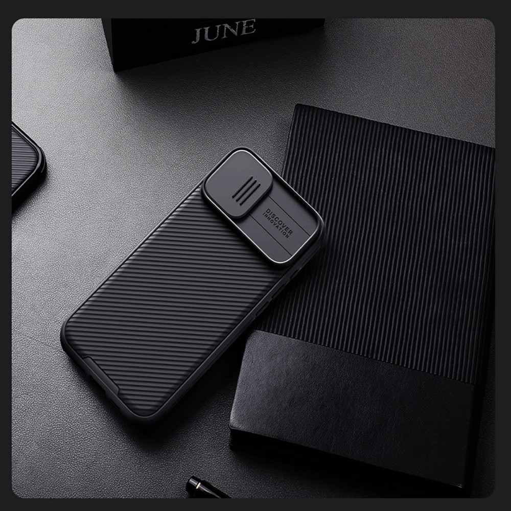 iPhone 16 Case Hülle - Nillkin CamShield Pro Magnetic Case mit MagSafe - Noir