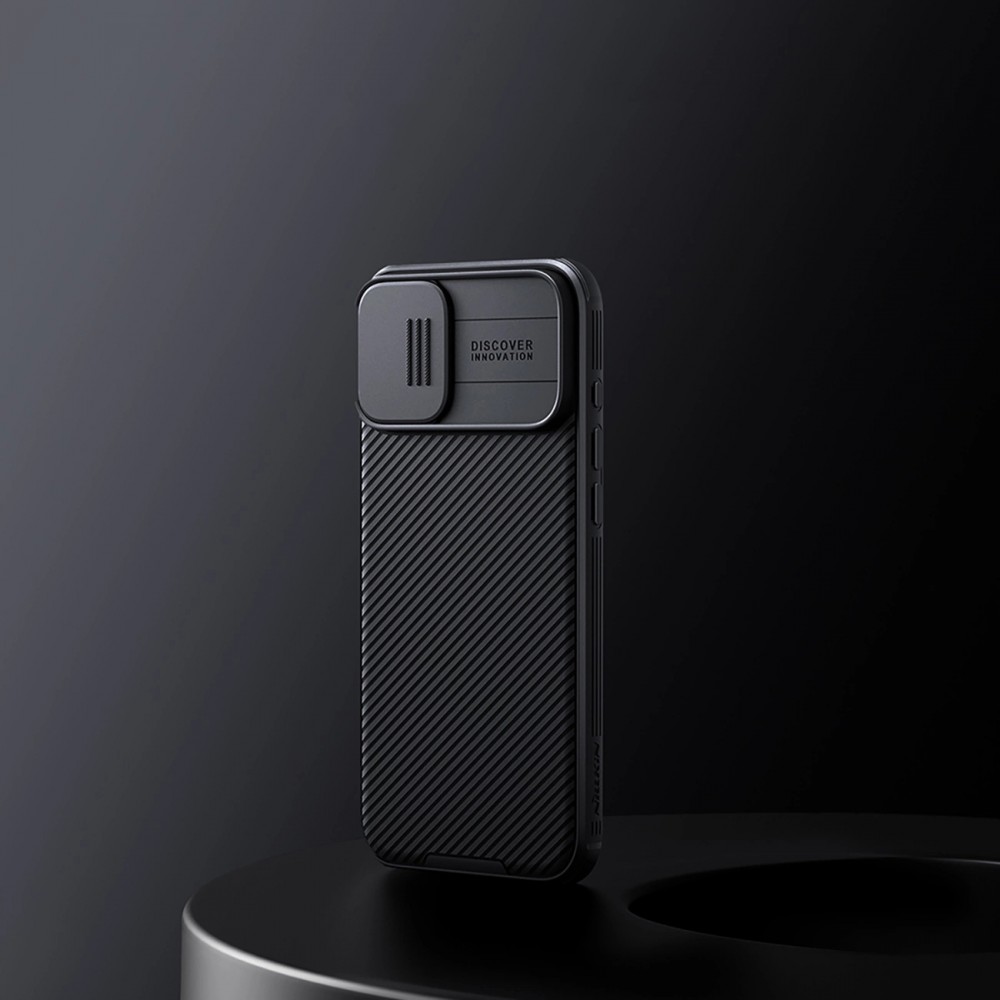 iPhone 16 Case Hülle - Nillkin CamShield Pro Magnetic Case mit MagSafe - Noir