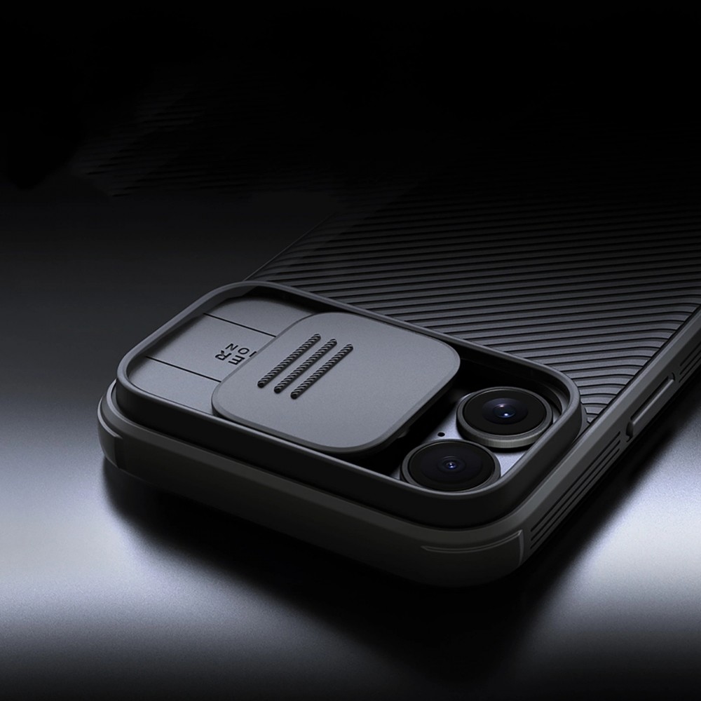 iPhone 16 Case Hülle - Nillkin CamShield Pro Magnetic Case mit MagSafe - Noir