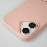 iPhone 16 Plus Case Hülle - Bio Eco-Friendly Vegan mit Handykette Necklace - Rosa