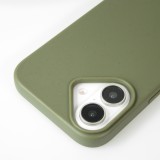 iPhone 16 Plus Case Hülle - Bio Eco-Friendly Vegan mit Handykette Necklace - Dunkelgrün