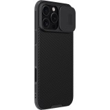 iPhone 16 Pro Max Case Hülle - Nillkin CamShield Pro Magnetic Case mit MagSafe - Schwarz